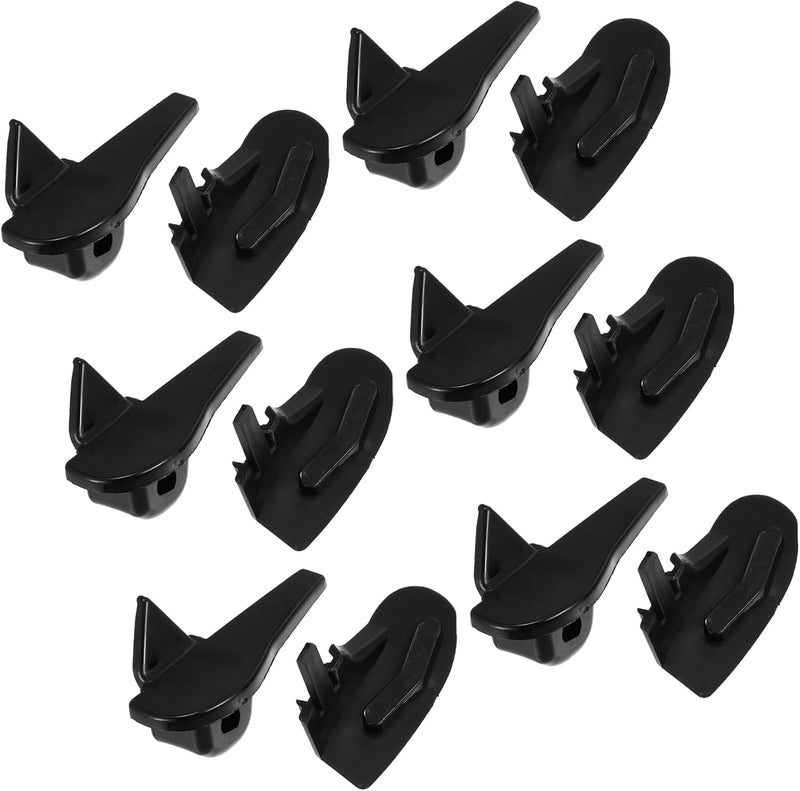 RATCHROLL 6 Set Tire Changer Insert Tire Demount Head Tire Machine Guard Wheel Side Protector for Mount Demount Duck Head Tyre Repair Black 2.17"x1.02"x1.02" Replacement Car Parts - Image 1